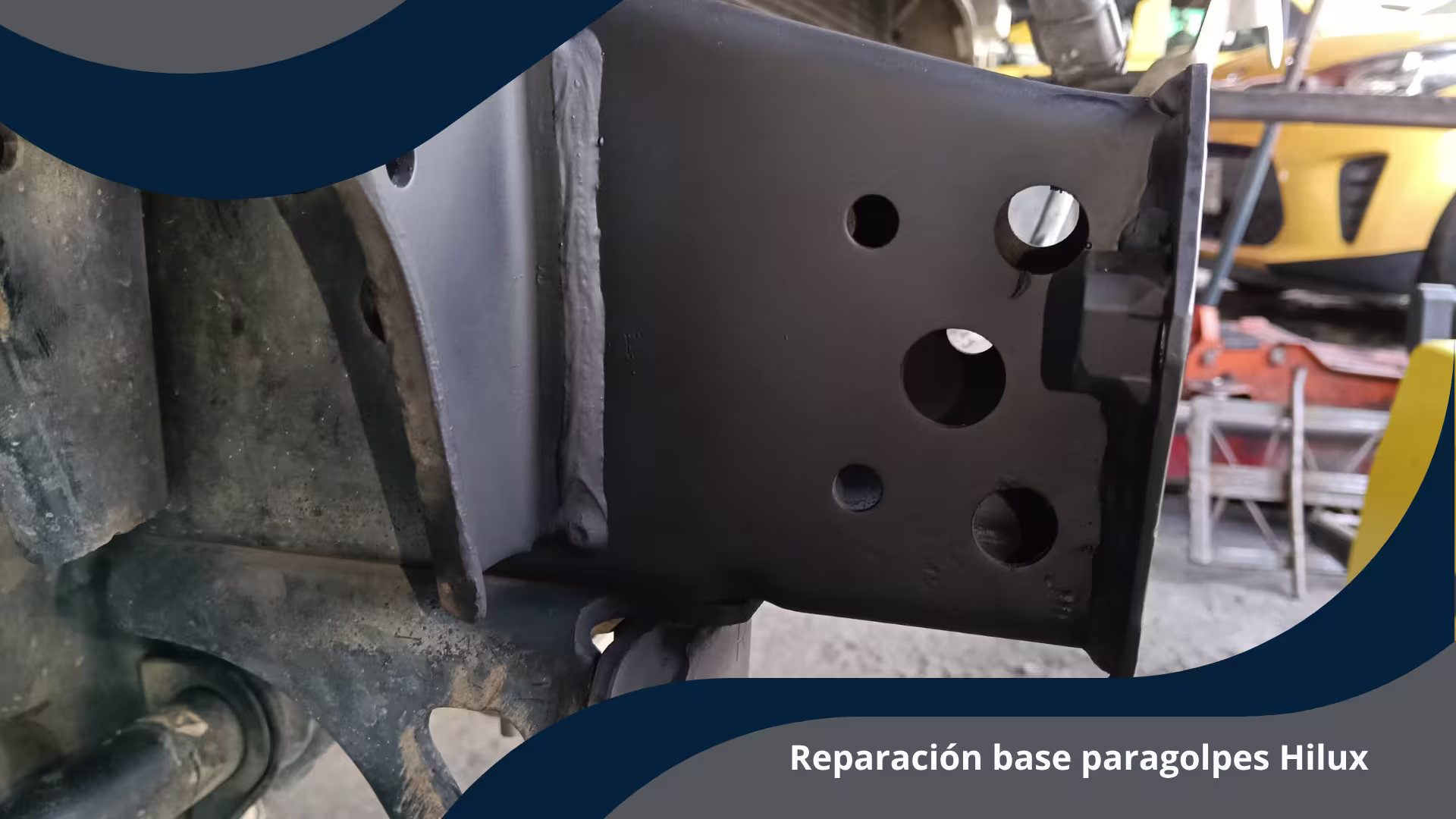 Trabajo de enderezado de chasis realizado por Banco de Prueba Juan - Imagen 3