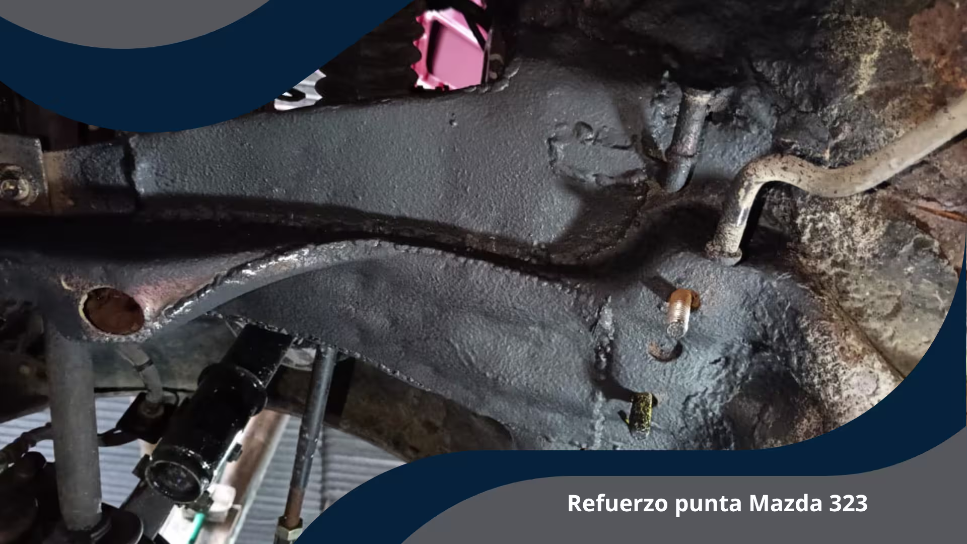 Trabajo de enderezado de chasis realizado por Banco de Prueba Juan - Imagen 8